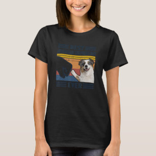 Camiseta Melhor Pai De Cachorro Australiano De Cachorro Nun