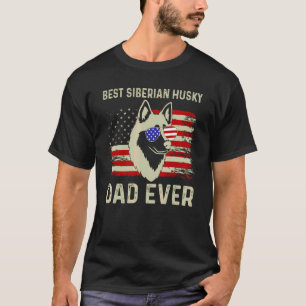 Camiseta Melhor Pai de Cachorro de Todos os Tempos Bandeira