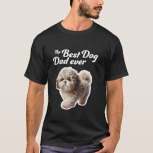 Camiseta Melhor Pai de Cachorro de Todos os Tempos - Shih P