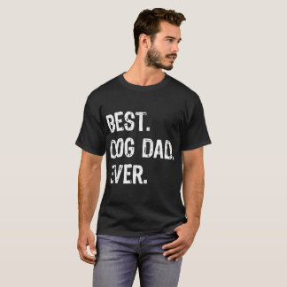 Camiseta melhor pai de cachorro do mundo