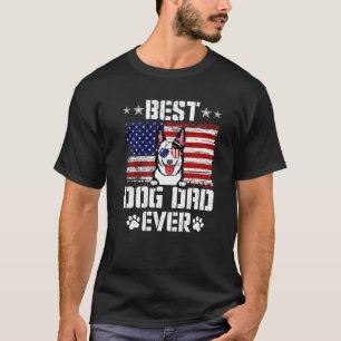 Camiseta Melhor Pai de Cachorro do Mundo Bandeira Australia