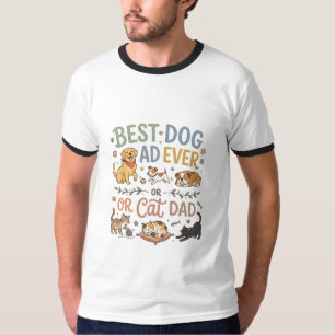 Camiseta Melhor Pai de Cachorro do Mundo Presente