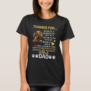 Camiseta Melhor Pai de Cachorro Feliz Dia do Pai