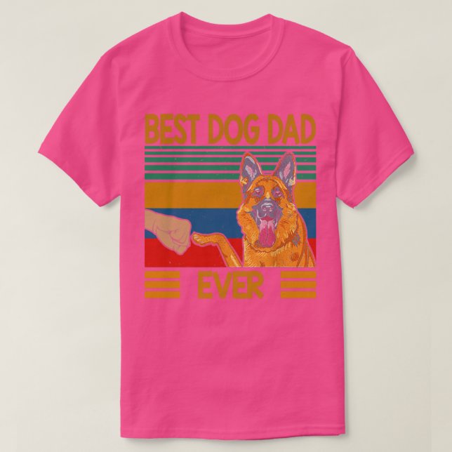 CAMISETA MELHOR PAI DE CACHORRO NUNCA (Frente do Design)