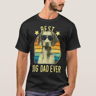 Camiseta Melhor Pai De Cachorro Nunca Dia de os pais Vizsla