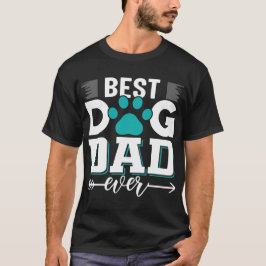 Camiseta *Melhor Pai De Cachorro Nunca Digital Art