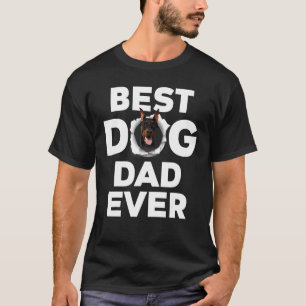 Camiseta Melhor Pai De Cachorro Nunca Doberman Pinscher