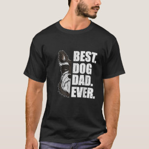 Camiseta Melhor Pai de Cachorro Nunca Pai de Schnauzer Dia