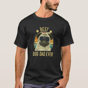 Camiseta Melhor Pai De Cachorro Nunca Pug Dia Do Pai