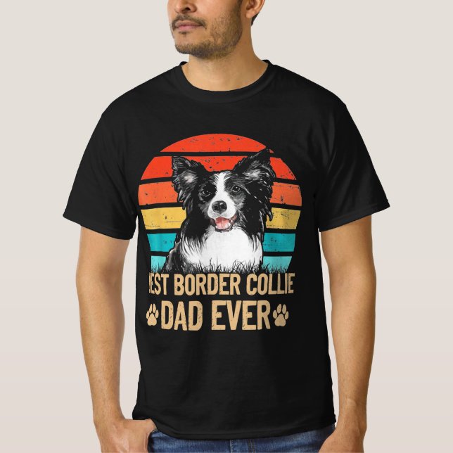 Camiseta Melhor Pai De Cachorro Para Cachorro-Pão (Frente)