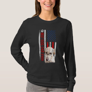 Camiseta Melhor Pai De Cachorro Que Nunca Bandeira Para O M
