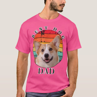 Camiseta Melhor Pai de Cães Pembroke Welsh Corgi
