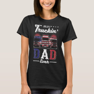 Camiseta Melhor Pai De Caminhão De Viagem 1 Vez