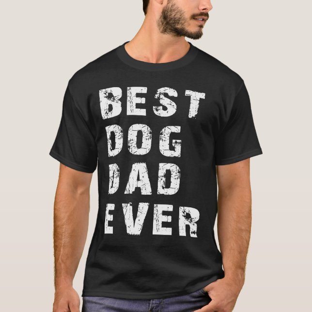 Camiseta melhor pai de cão (Frente)