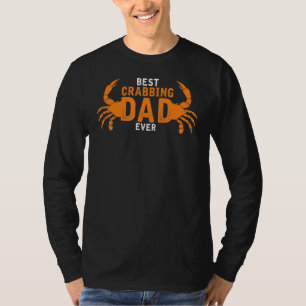 Camiseta Melhor Pai De Caranguejo Que Nunca Pai De Pesca De