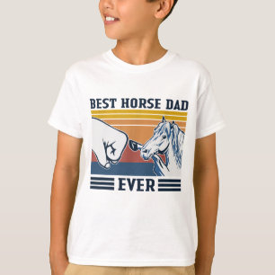 Camiseta Melhor Pai De Cavalo Alguma Vez Engraçada Fath Da