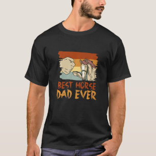 Camiseta Melhor Pai De Cavalo Já Engraçado Designs De Costu