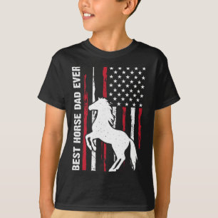 Camiseta Melhor Pai De Cavalo Nunca Andando De Vaqueiro Pad