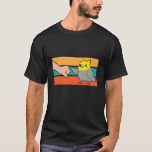 Camiseta Melhor Pai de Cockatiel de Pássaro