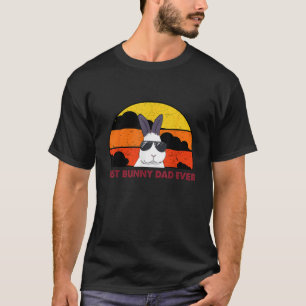 Camiseta Melhor Pai De Coelho Do Pai De Coelho Bunny Padre