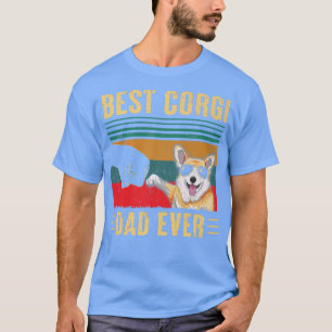 Camiseta Melhor Pai De Corgi Já Engraçado Pai De Cachorro D