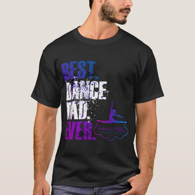 Camiseta Melhor Pai de dança (Frente)