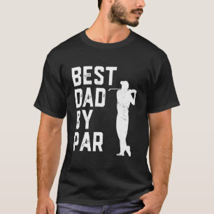 Camiseta Melhor Pai De Dia de os pais De Meninos Por Golfe