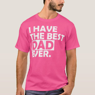 Camiseta Melhor Pai de dia de os pais para Todlers Kids Lov