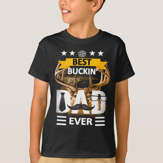 Camiseta melhor pai de fivela de sempre (Frente)