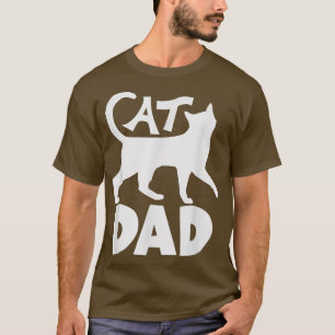 Camiseta Melhor Pai de Gatinho Dia de os pais CAT PAI Papa 