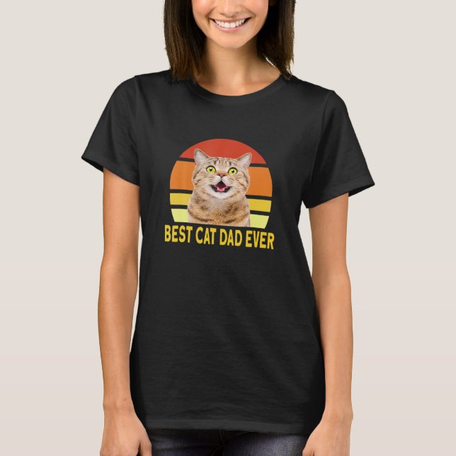 Camiseta Melhor Pai De Gato (Frente)
