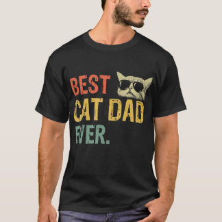 Camiseta Melhor Pai De Gato Alguma Vez Camisa-Pai De Gato