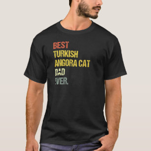 Camiseta Melhor Pai de Gato Angorá Turco Masculino