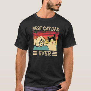 Camiseta Melhor Pai De Gato Cats De Vintagem 3