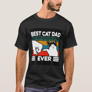 Camiseta Melhor Pai De Gato Da Vintage Nunca