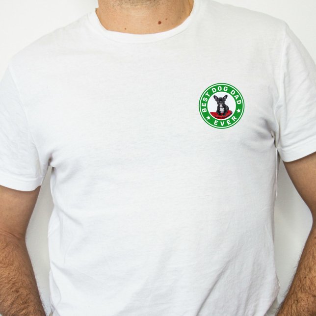 Camiseta Melhor Pai De Gato De Cachorro Foto Personalizada (Criador carregado)