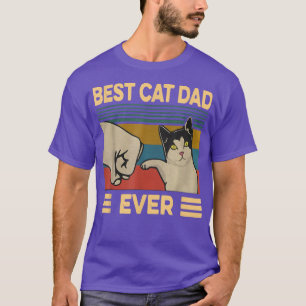 Camiseta Melhor Pai De Gato De Cat Alguma Vez Do Cat Padre