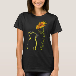 Camiseta Melhor Pai De Gato De Girassol Sempre Bonito Dia P