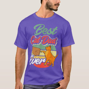 Camiseta Melhor Pai De Gato De Pai De Gato Engraçado Presen