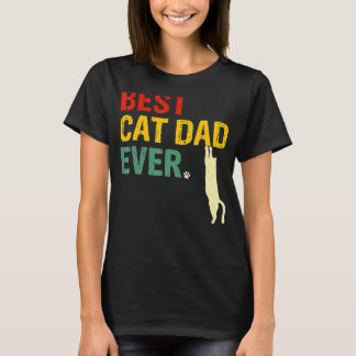 Camiseta Melhor Pai De Gato De Todos Os Pais De Gato