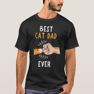Camiseta Melhor Pai de Gato de Todos os Tempos Bump Fit