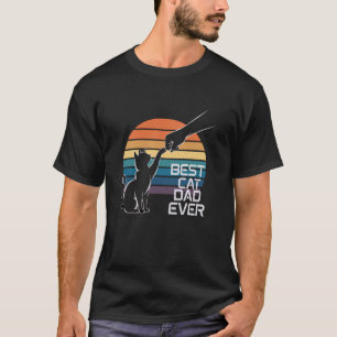 Camiseta Melhor Pai de Gato de Todos os Tempos Cumprimento