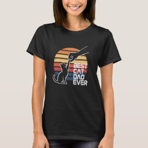 Camiseta Melhor Pai de Gato de Todos os Tempos Cumprimento