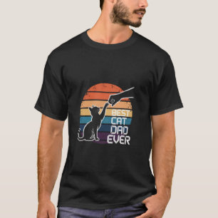 Camiseta Melhor Pai de Gato de Todos os Tempos Cumprimento