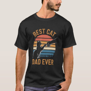 Camiseta Melhor Pai de Gato de Todos os Tempos Cumprimento