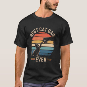 Camiseta Melhor Pai de Gato de Todos os Tempos Cumprimento