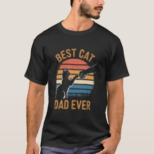 Camiseta Melhor Pai de Gato de Todos os Tempos Cumprimento