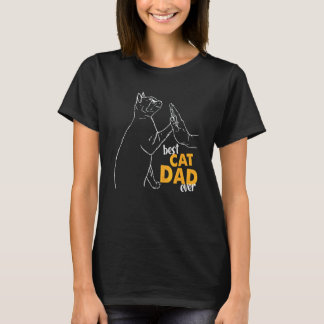 Camiseta Melhor Pai de Gato de Todos os Tempos Gato Dia