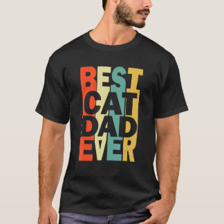 Camiseta Melhor Pai de Gato de Todos os Tempos Gato Dia