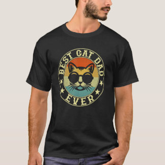 Camiseta Melhor Pai de Gato de Todos os Tempos Gato Dia